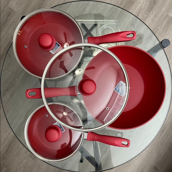 COOKWARE SET 10 PIECES - Picture 2 of 8